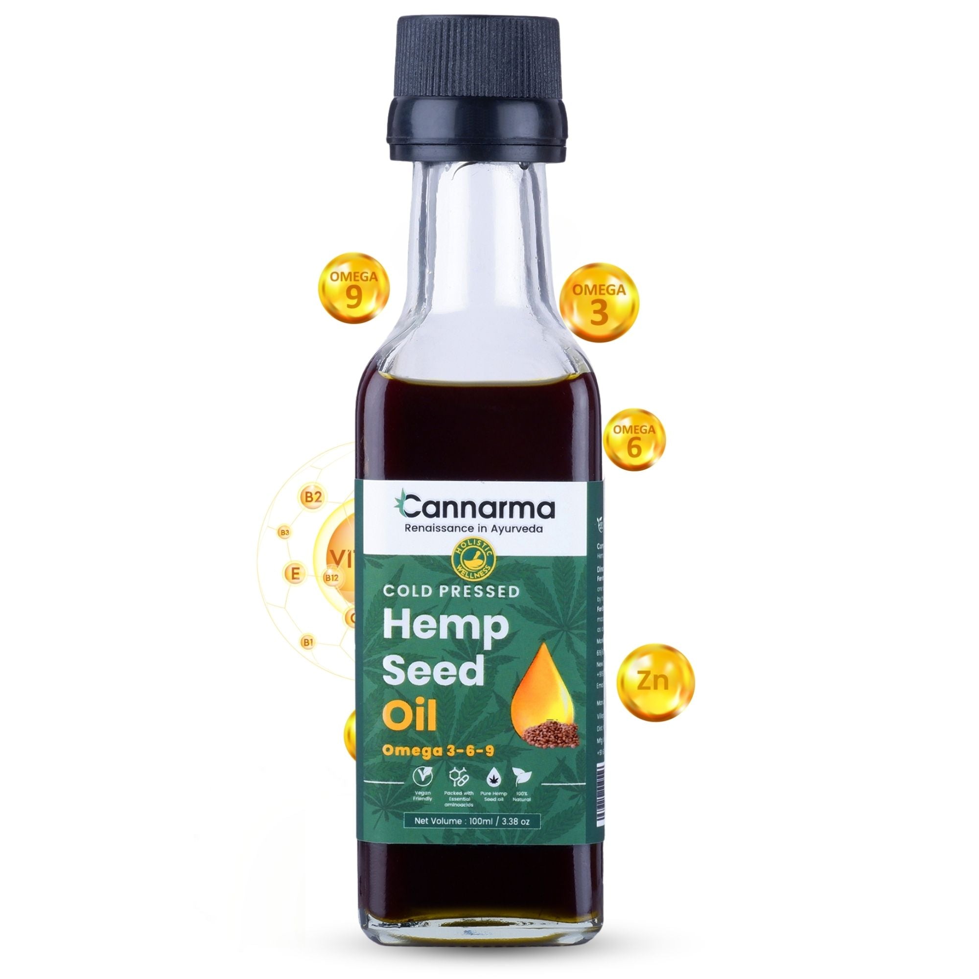 Cannarma Hemp Seed Oil (100ml)