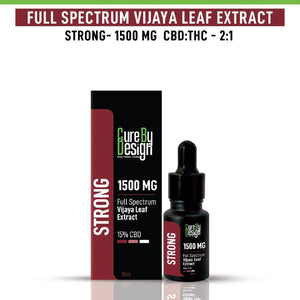 Buy Cure By Design Vijaya Full Spectrum Strong 15%