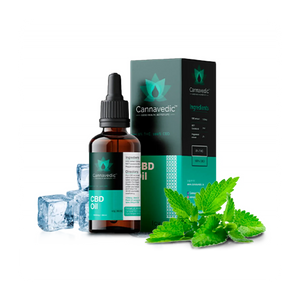 Cannavedic CBD Oil Icy Mint 1500mg 30ml