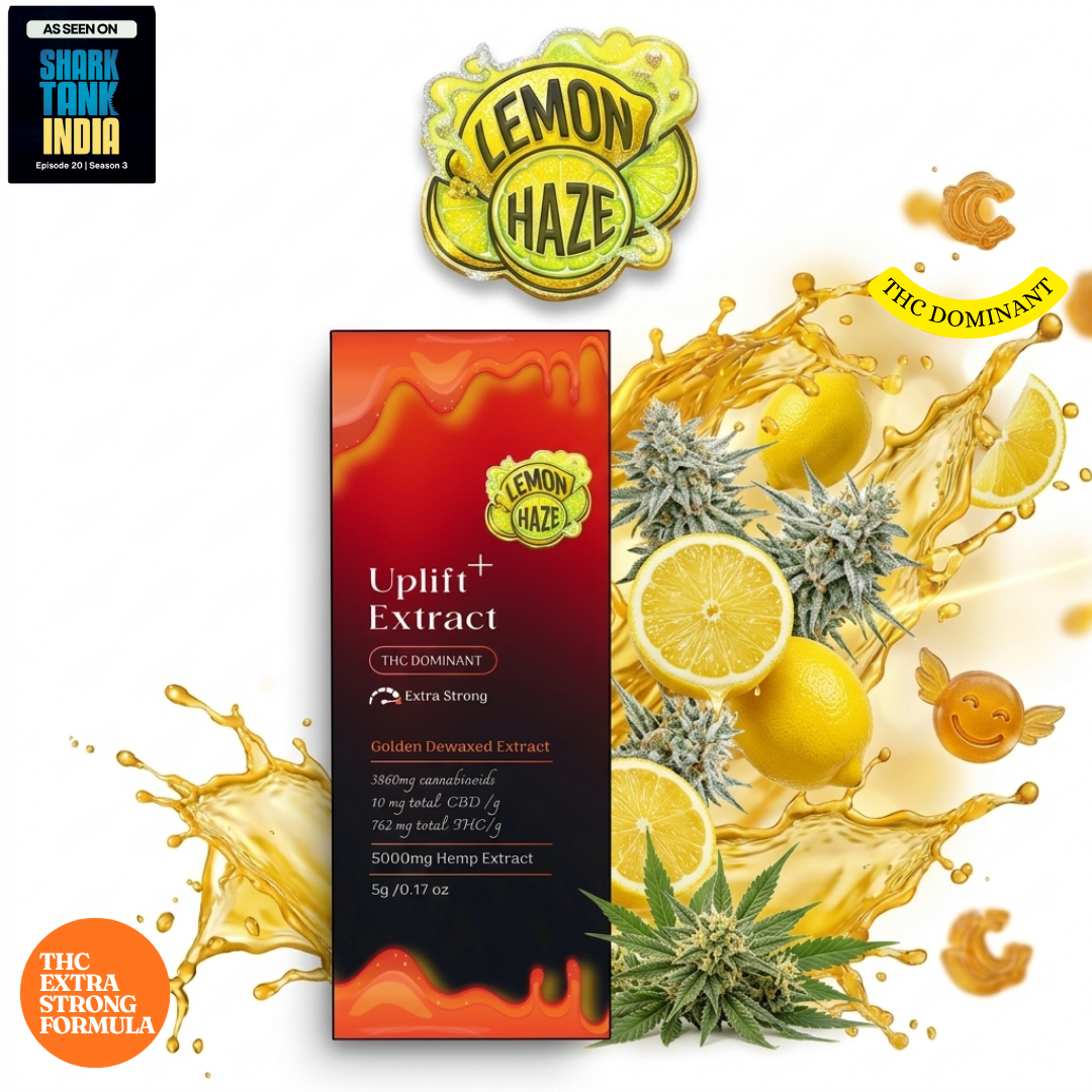 Cannazo India Uplift Plus Drops Extract Pen (Full Spectrum THC) - 5000mg(4ml)