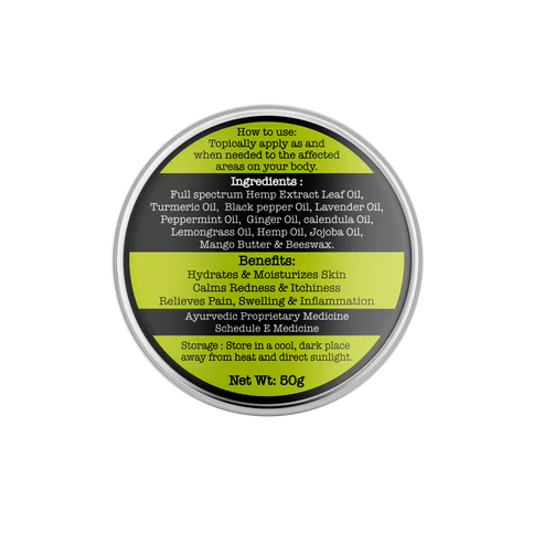 Indie Extracts Hemp Leaf Balm All-in-One Healing Lavender