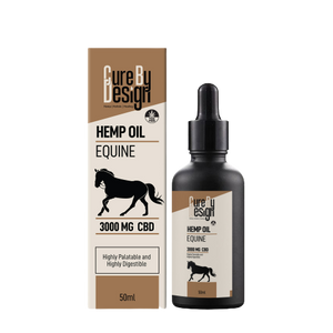 Cure By Design Hemp Oil Equine With 3000mg CBD 50ml