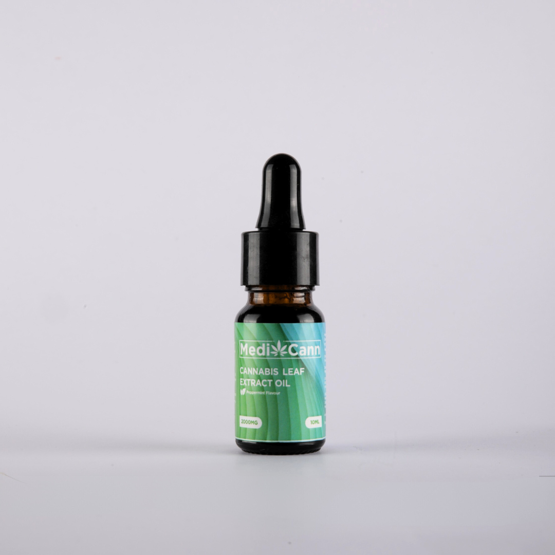 Medicann Cannabis Leaf Extract Oil, Peppermint Flavour