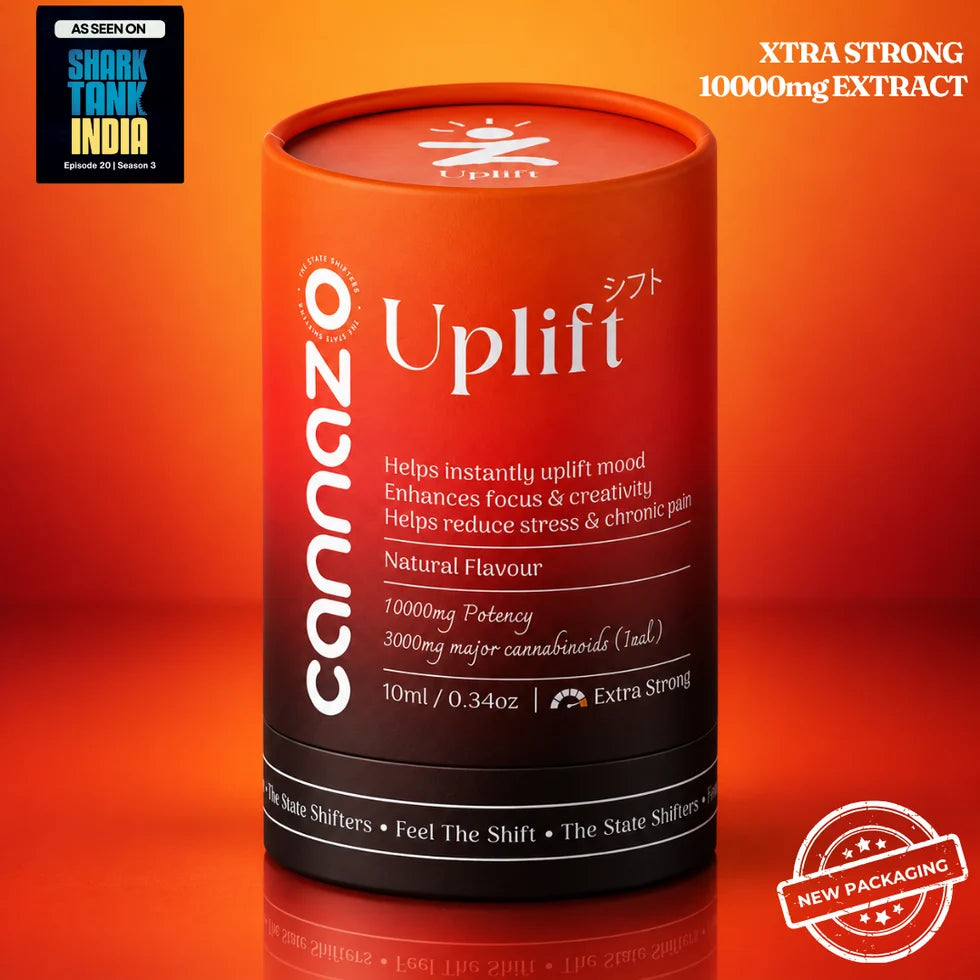 Cannazo India Uplift Drops:Strong Oil for Depression, Chronic Pain and Insomnia