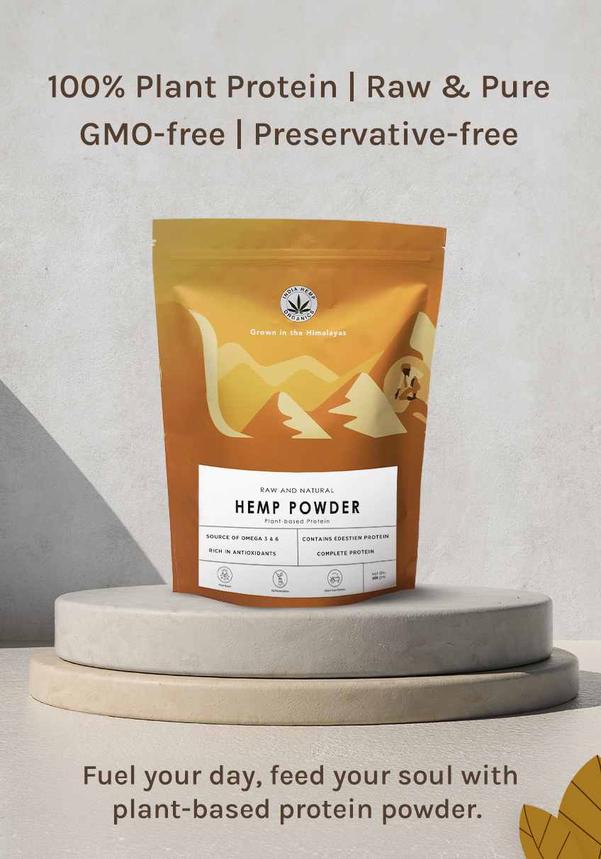 India Hemp Organics Hemp Protein Powder