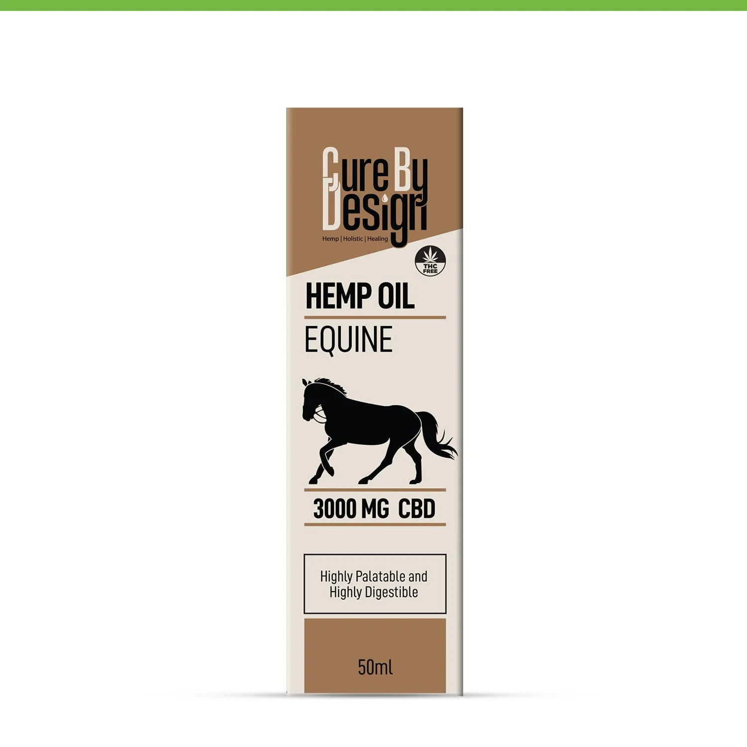 Cure By Design Hemp Oil for Equine 3000mg CBD