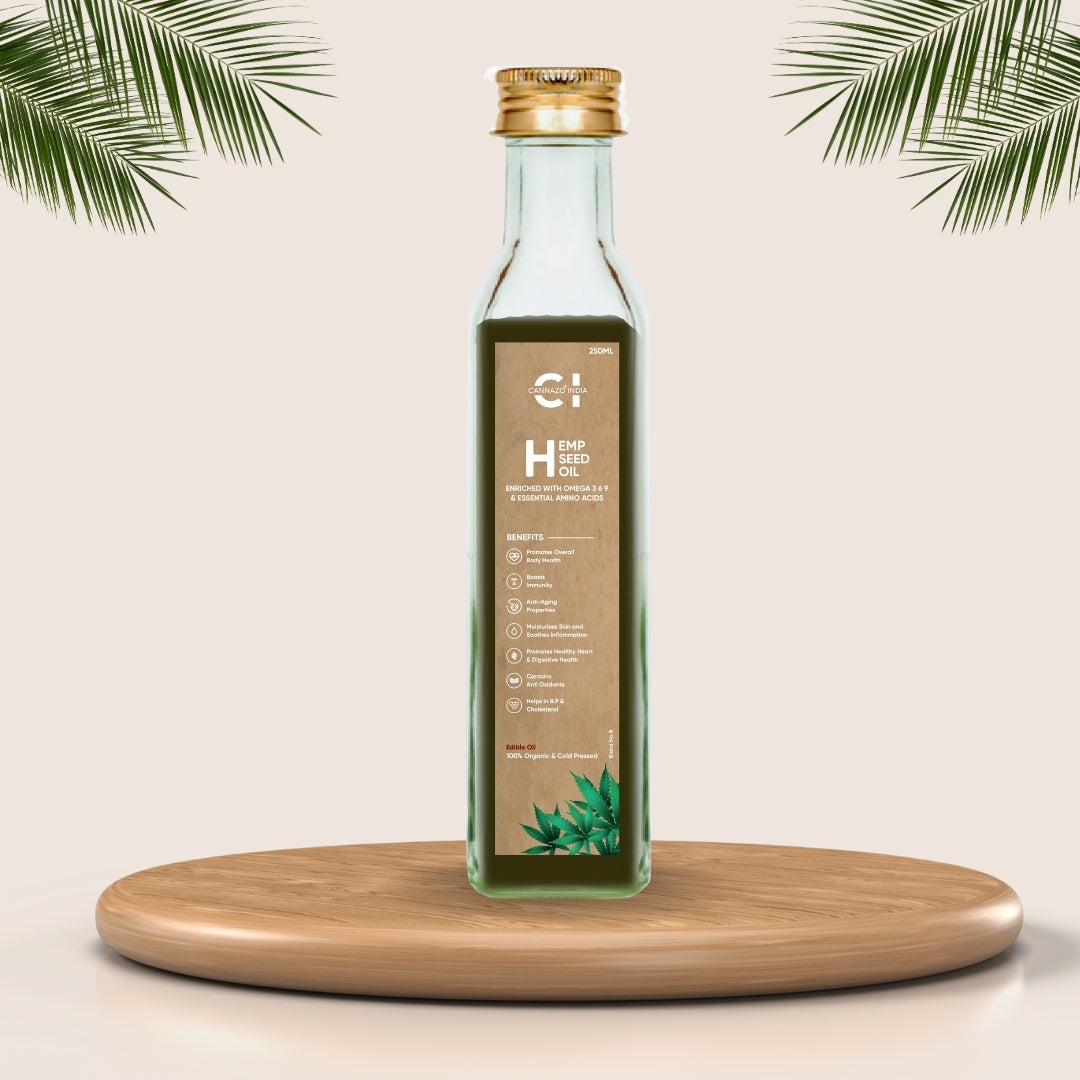 Cannazo India Hemp Seed Oil: Multipurpose Oil
