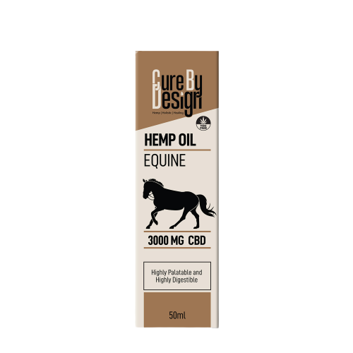 Cure By Design Hemp Oil Equine with 3000mg CBD 50ml