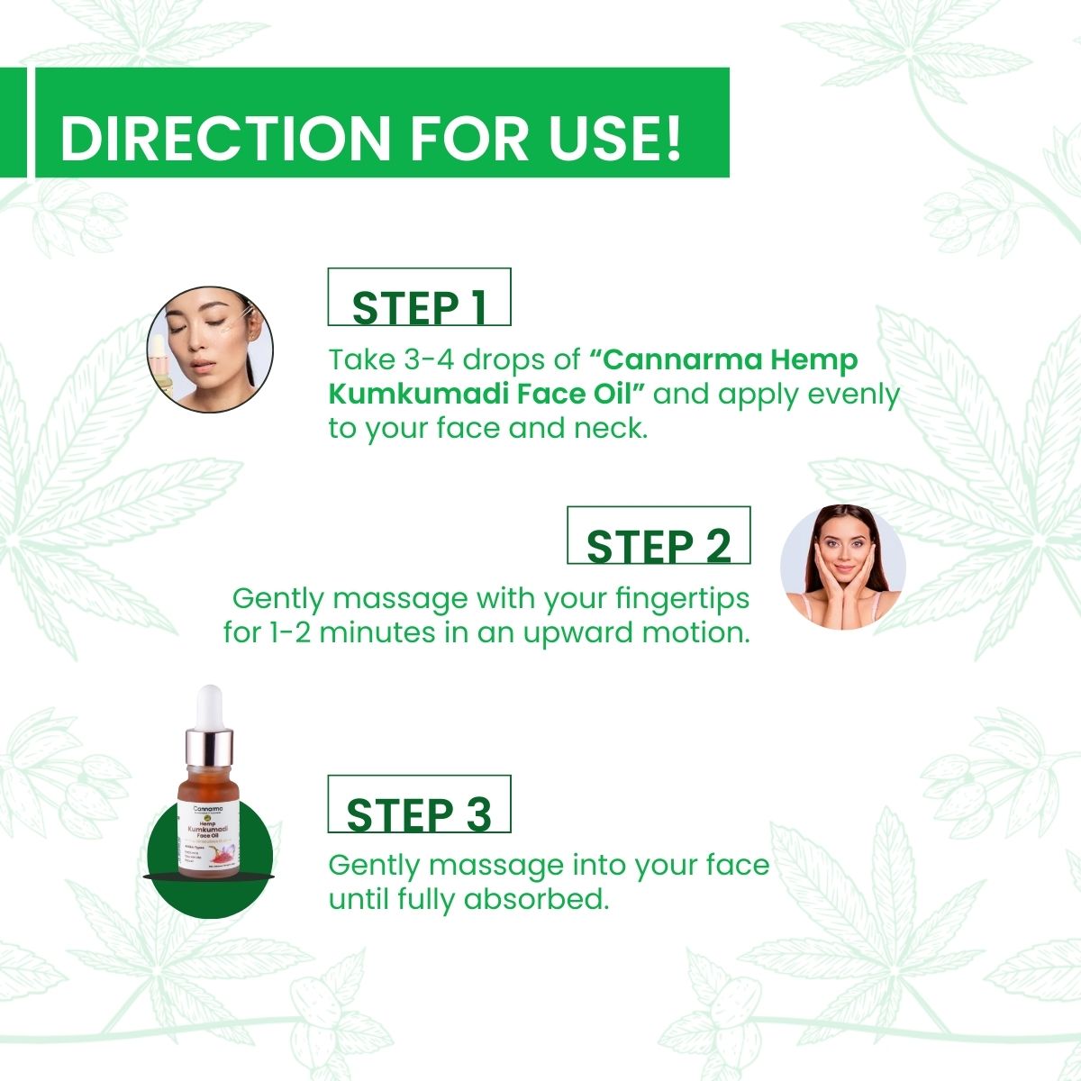 Cannarma Hemp Kumkumadi Tailam Face Oil (10ml)