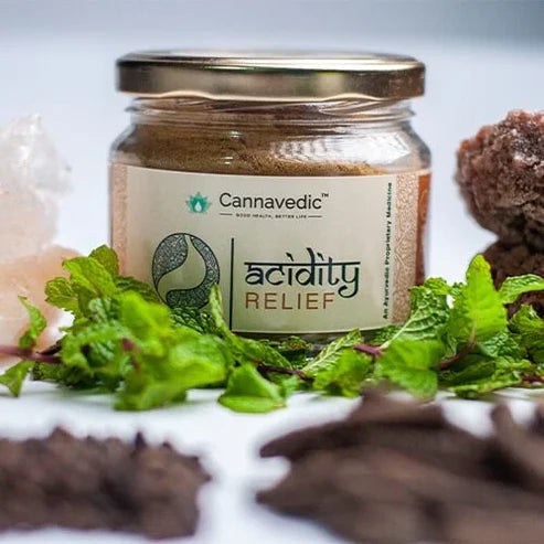 Cannavedic Acidity Relief - Relief from Acidity, Gas, Indigestion