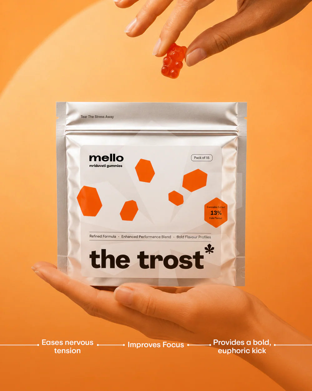 The Trost Mello Gummies - 13% Cannabis Extract - Cola
