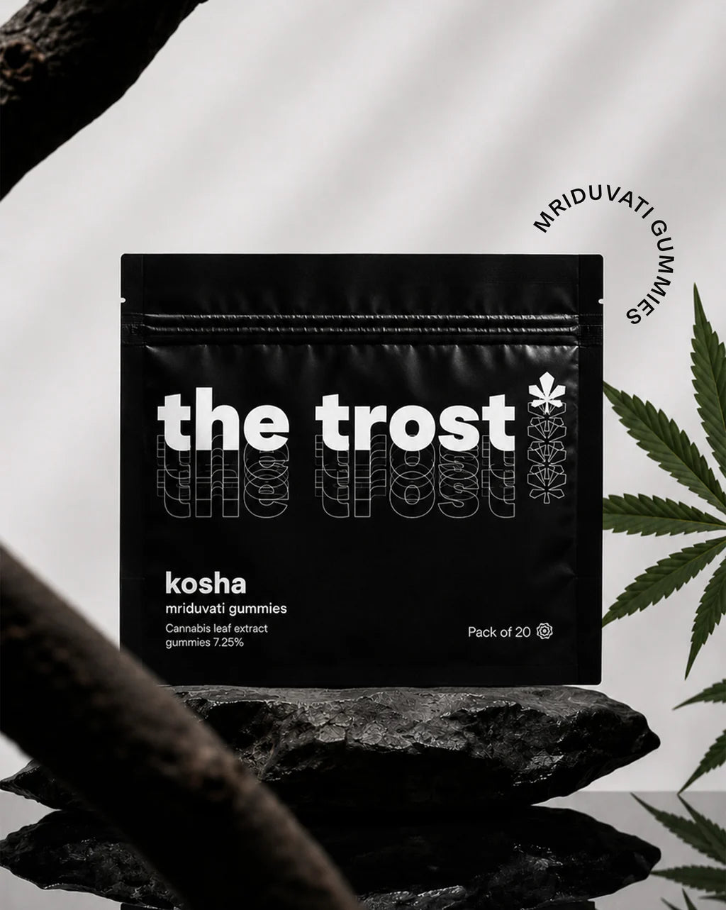The Trost Kosha (Cola Flavor) - Cannabis Gummies (Mriduvati)- 7.25% Cannabis Extract
