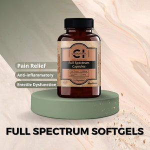 Get Cannazo India Pain Aid Full Spectrum Capsules Painkiller Insomnia Anti-Inflammatory