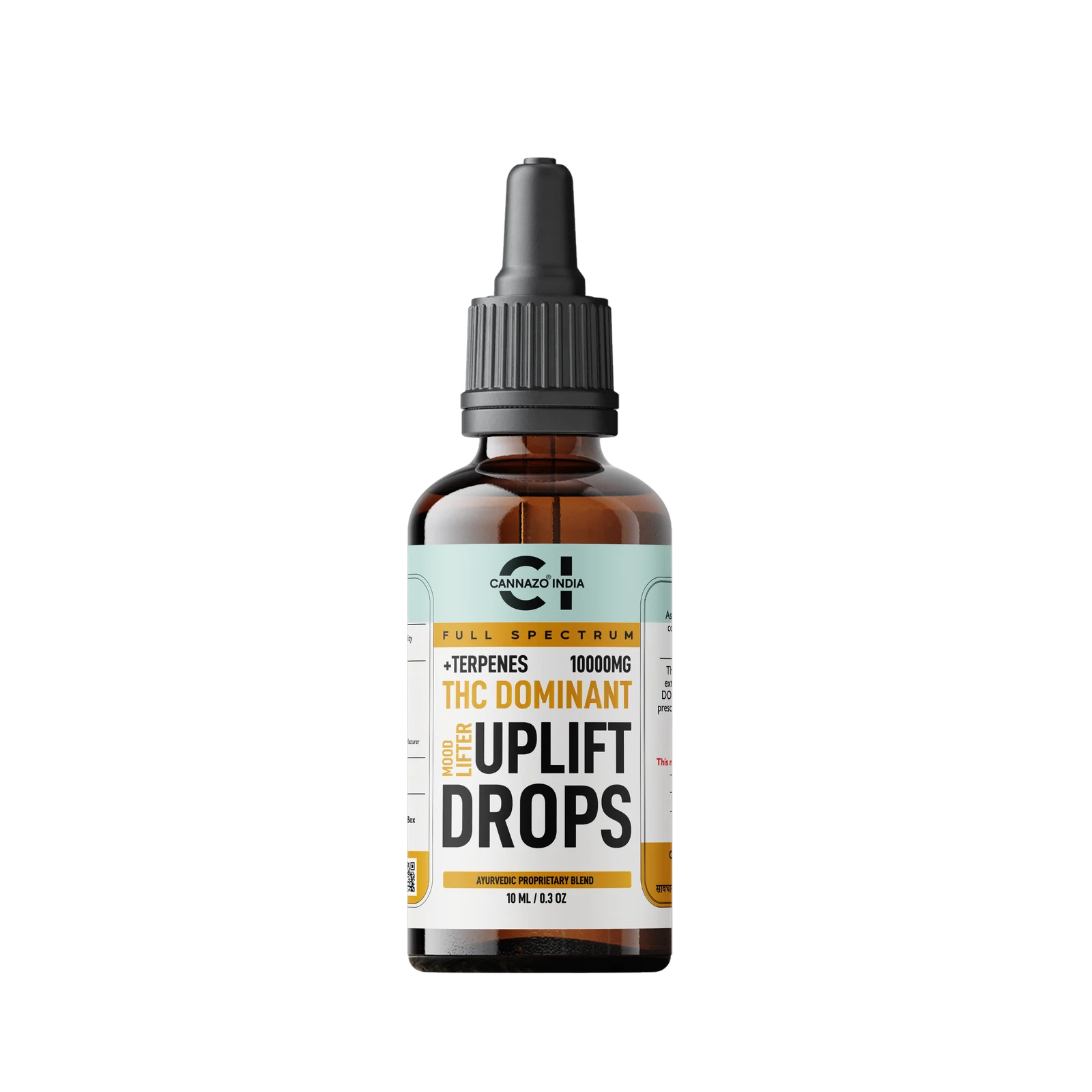 Cannazo India Uplift Drops – THC Dominant – Mood Lifters