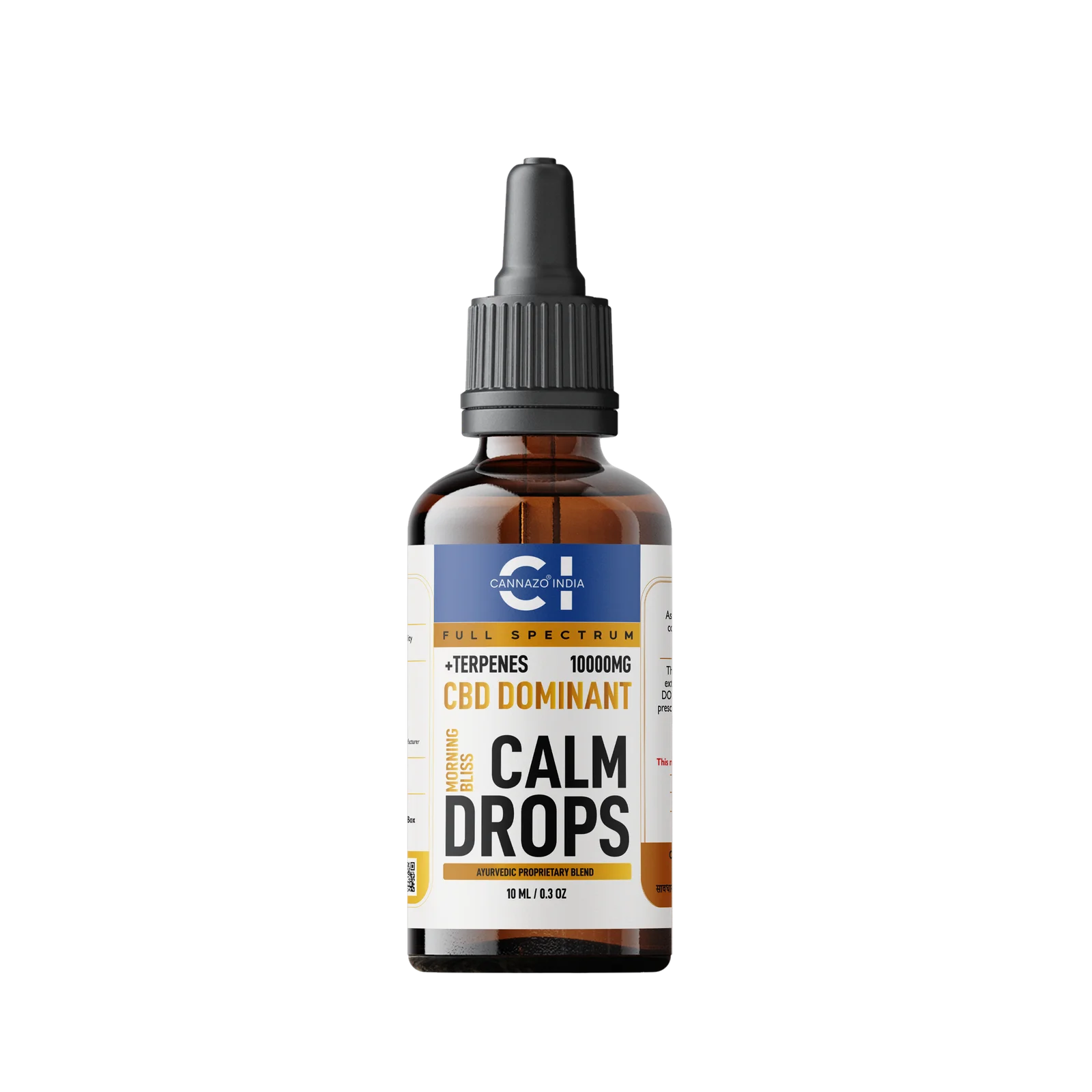 Cannazo India Calm Drops – CBD Dominant – Morning Bliss