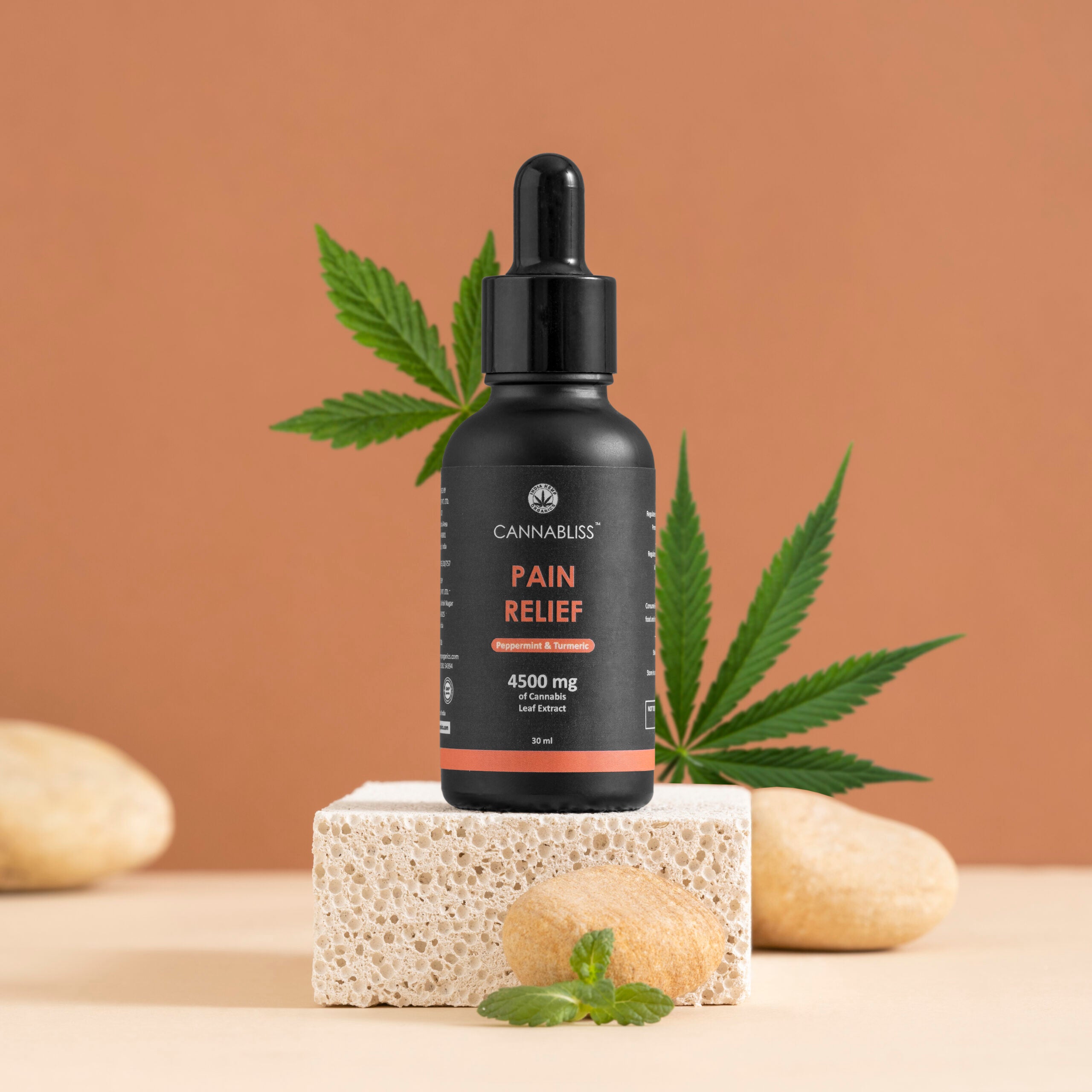 CannaBliss  Pain Relief Full-Spectrum CBD Oil 1500mg/4500mg