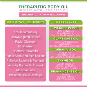 Theraputic Body Oil PMSCAPE