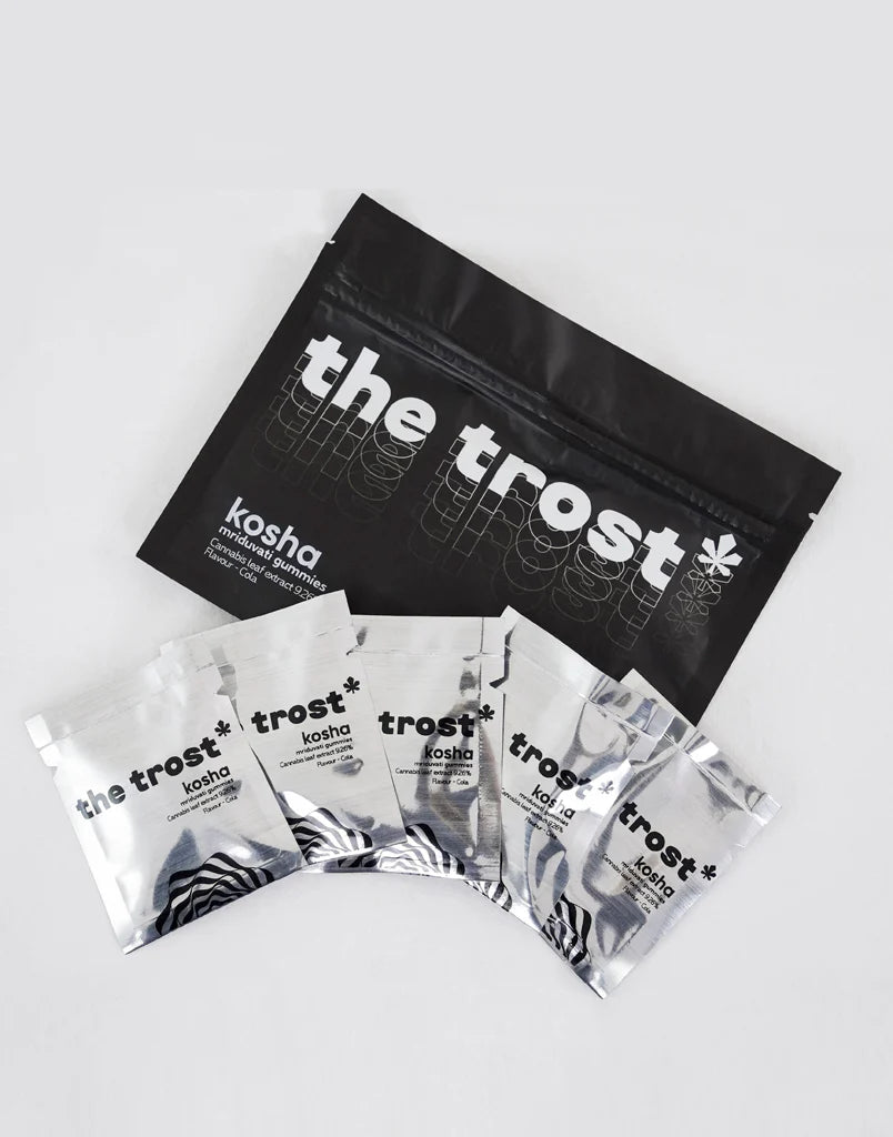 The Trost Kosha Mriduvati Gummies Cola Flavor 9.26 Cannabis Extract