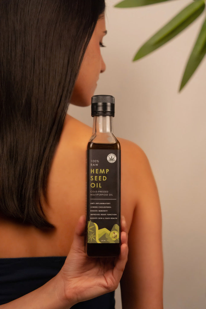 India Hemp Organics Hemp Seed Oil