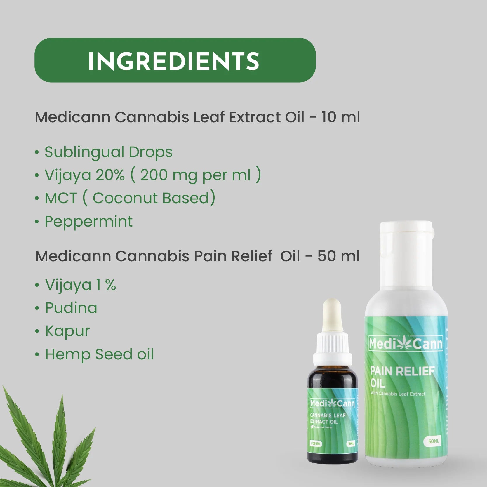 Medicann Relief & Recovery Set