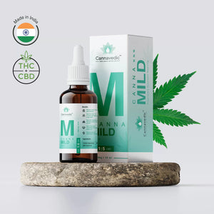 Cannavedic CannaMild THC+CBD Oil (1:5|THC:CBD) 1000mg - 10ml