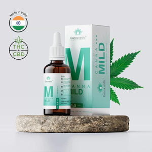 Cannavedic CannaMild THC+CBD Oil (1:5|THC:CBD) 3000mg - 30ml