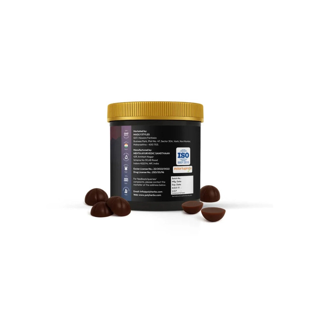 PolyHerbs SLEEP Strong CBD Gummies 225mg Per Gummy, (1:5)