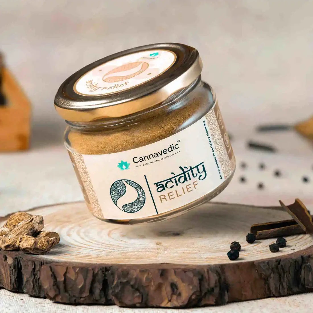 Cannavedic Acidity Relief - Relief from Acidity, Gas, Indigestion