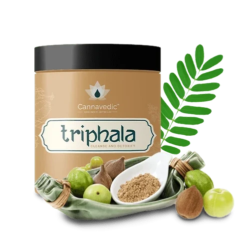 Cannavedic Triphala Extract Capsules – Cleanse and Detoxify(60 capsules)