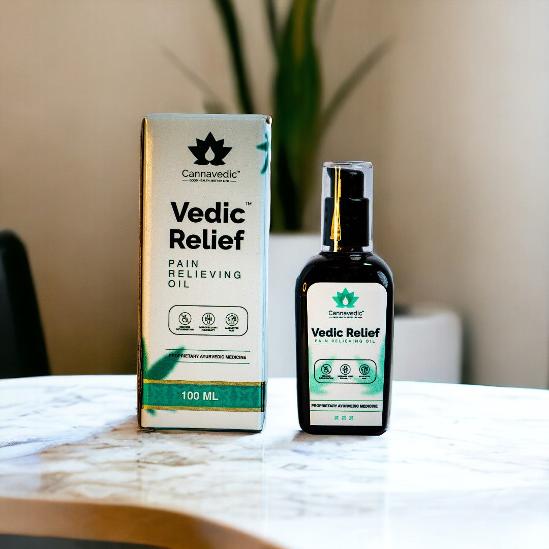 Cannavedic Vedic Relief - Pain Relief Oil | 100ml