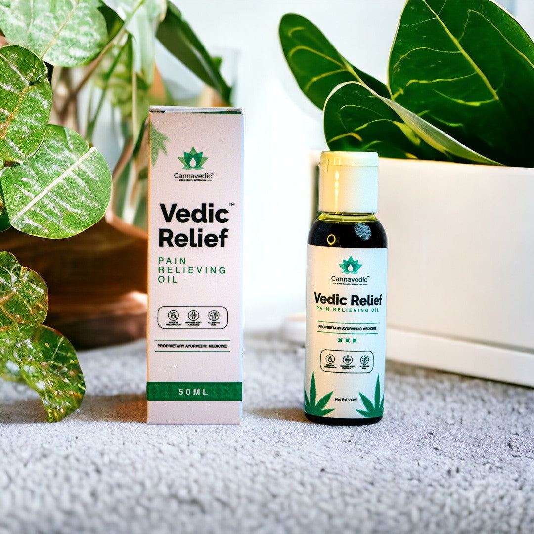 Cannavedic Vedic Relief - Pain Relief Oil | 50ml