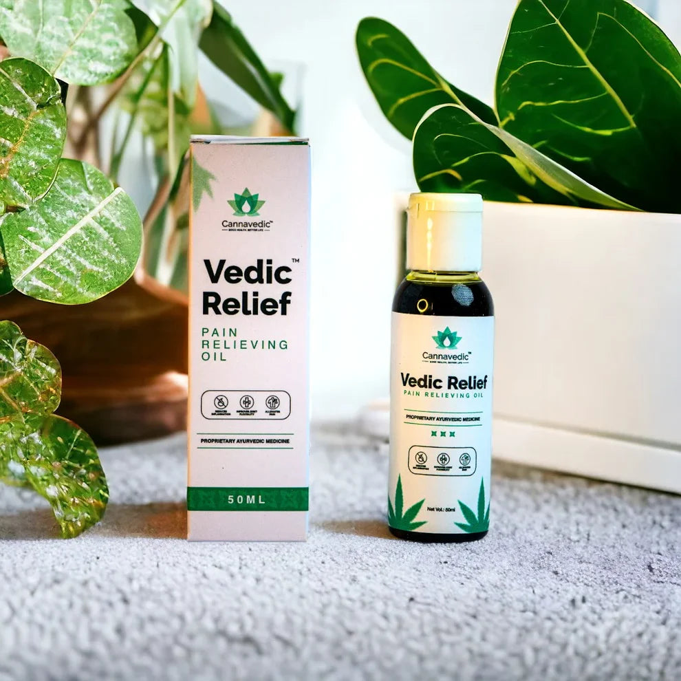 Cannavedic Vedic Relief – Pain Relief Oil | 50ml