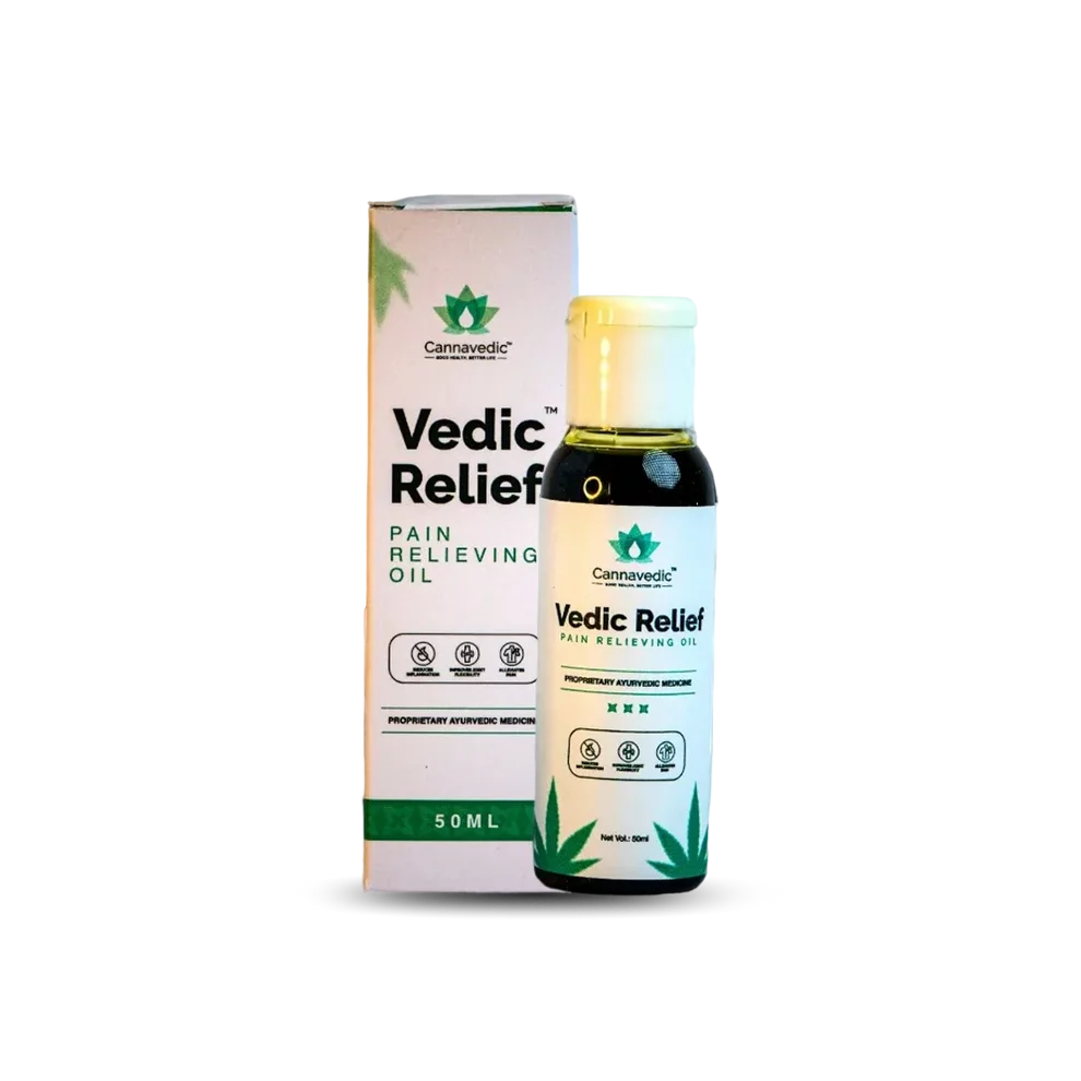Cannavedic Vedic Relief – Pain Relief Oil | 50ml
