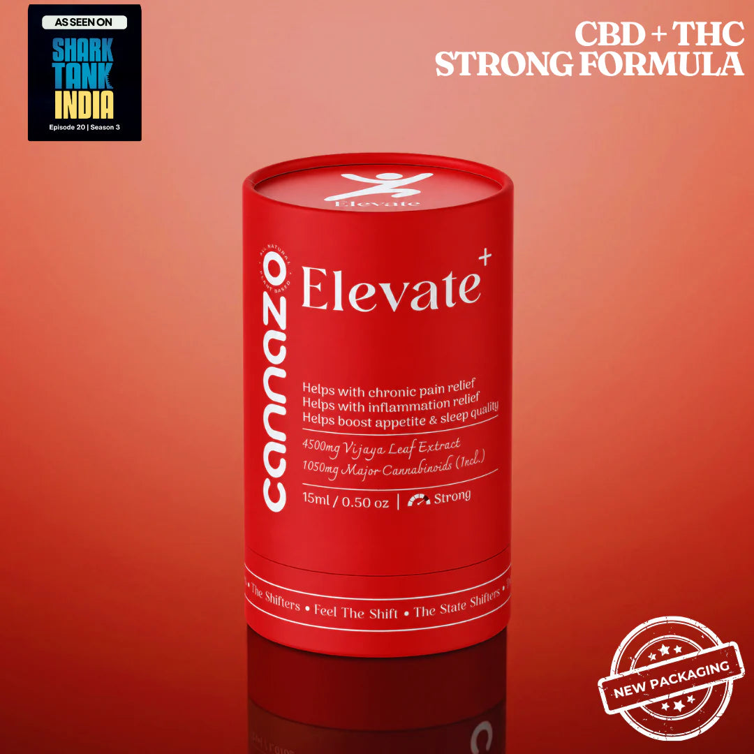 Cannazo India ELEVATE + Drops (Vijaya Ambrosia) – cannabinoids Formula