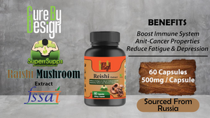Shop Cure By Design Reishi Mushroom Extract