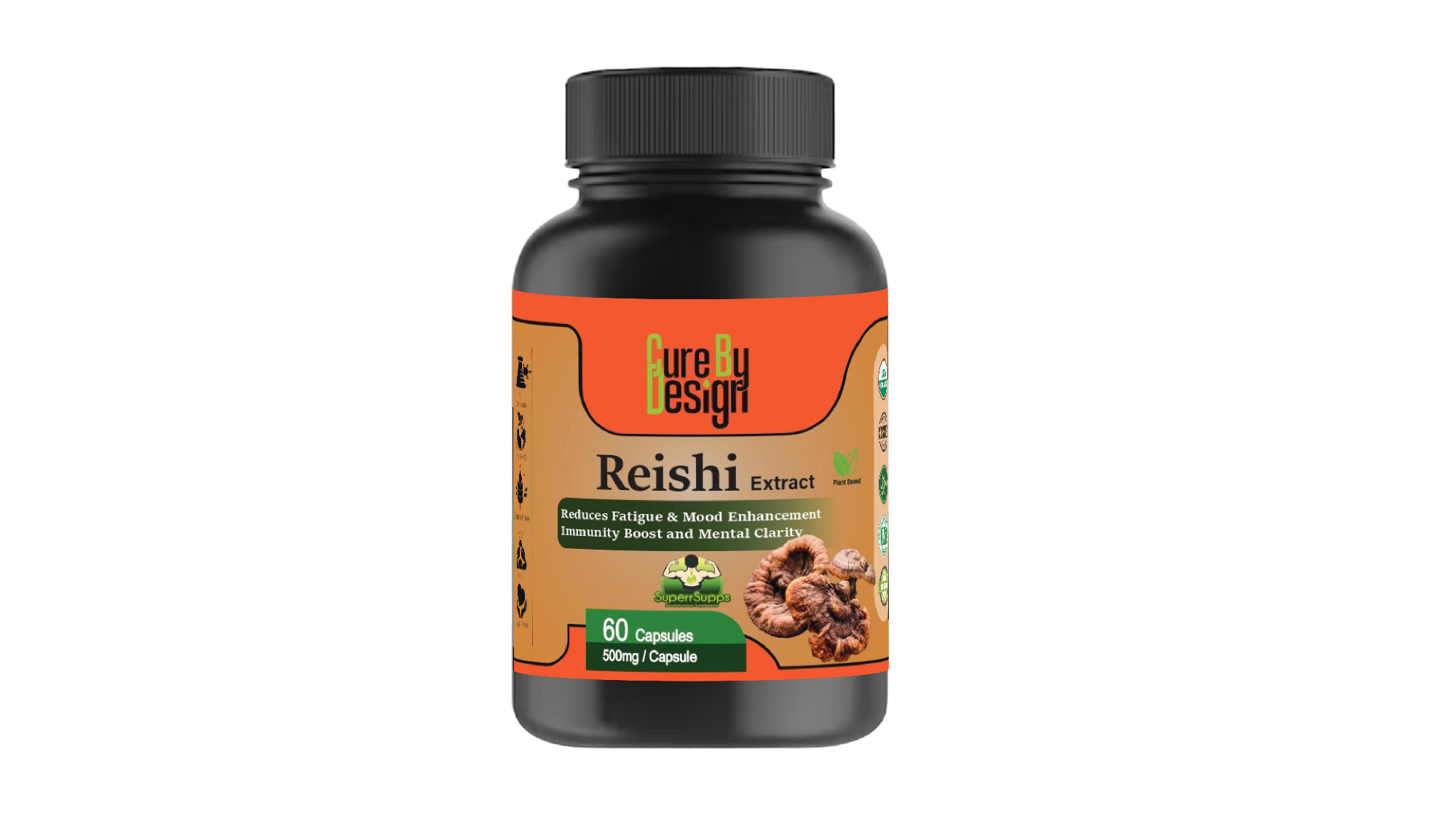 Cure By Design Reishi Mushroom Extract