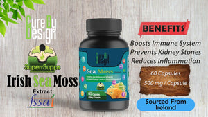 Shop Now Cure By Design Seamoss Mushroom Extract