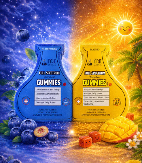 Indie Extracts Full Spectrum | 20pc Gummies | Blueberry + Mango