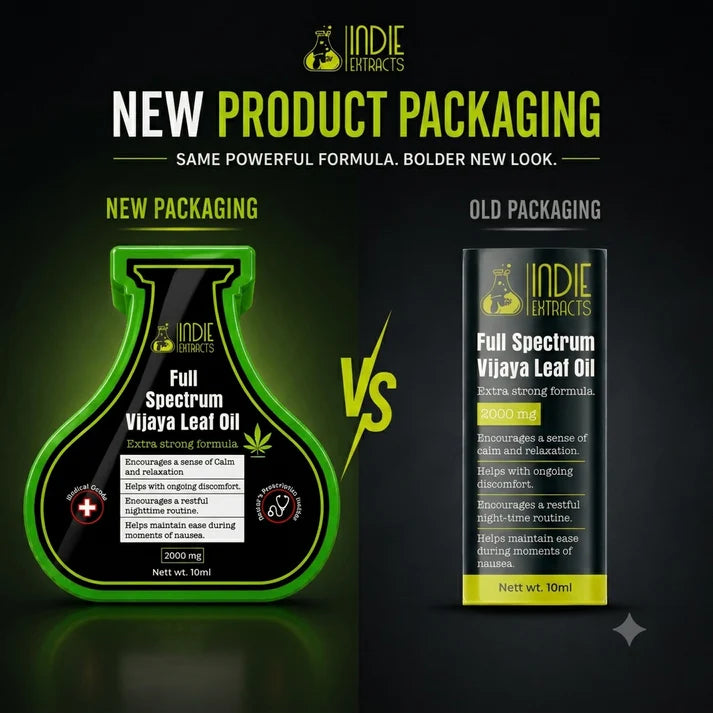 Indie Extracts Full Spectrum Vijaya Leaf Oil | 2000MG(unflavored)