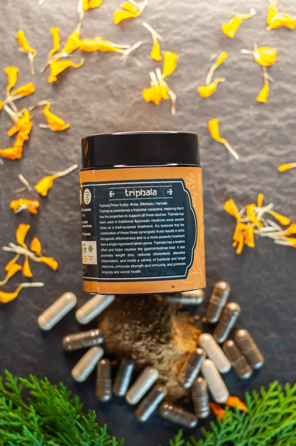 Cannavedic Triphala Extract Capsules (60 capsules)