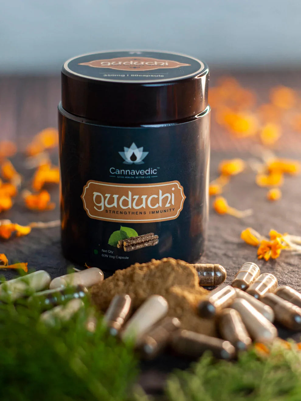 Cannavedic Guduchi Capsules – Immunity booster (60 capsules)