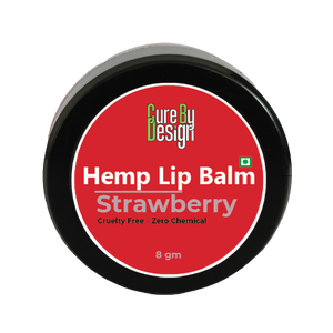 Hemp Lip Balm Strawberry 8gm