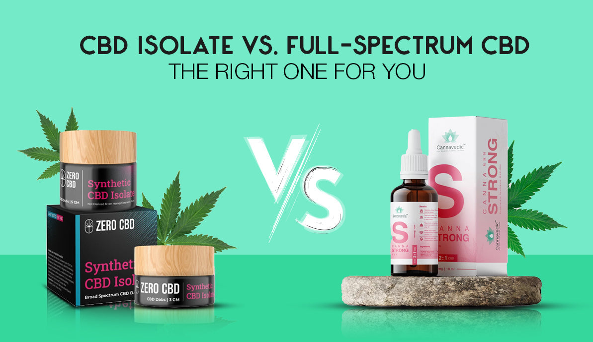 CBD Isolate vs. Full-Spectrum CBD: The Right One For You