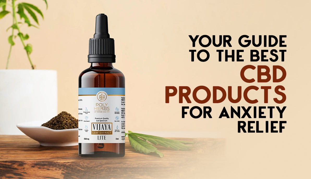 Your Guide to the Best CBD Products for Anxiety Relief