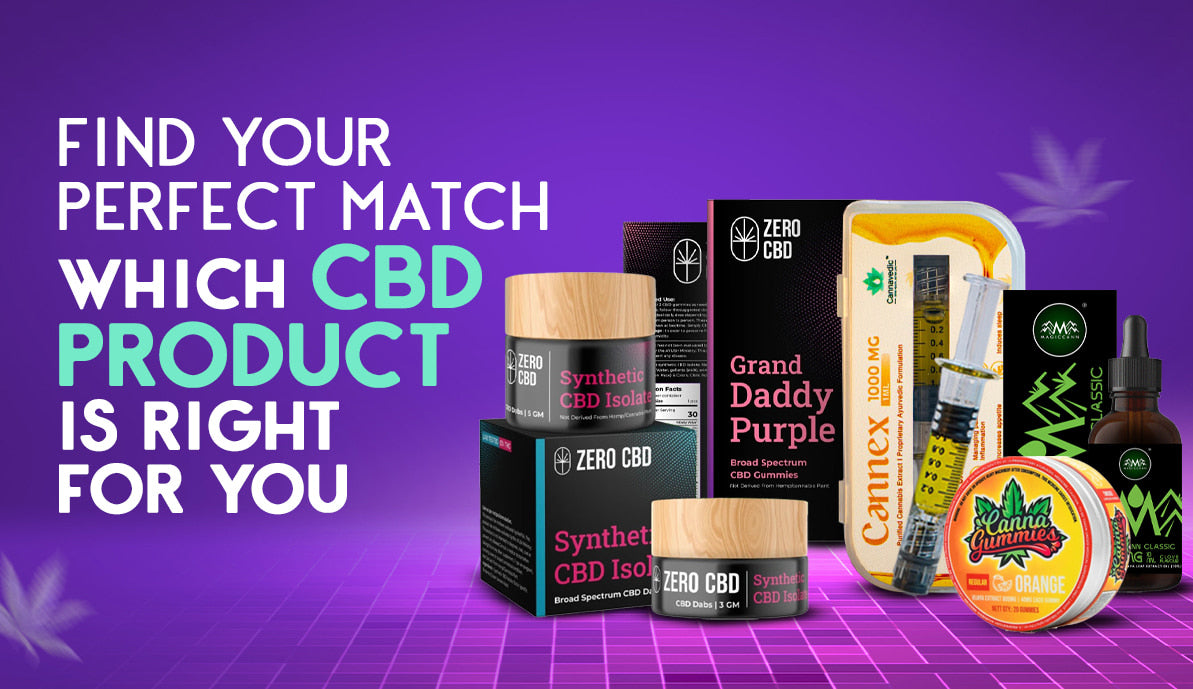 Find Your Perfect Match: Which CBD Product is Right for You