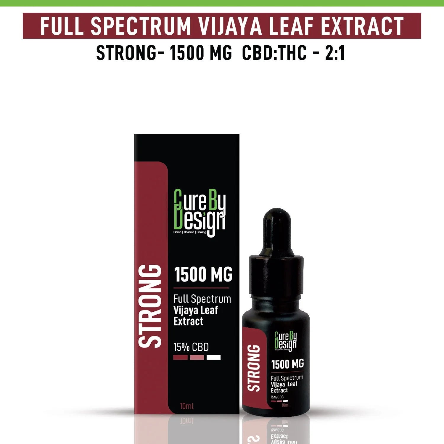 Cure By Design Vijaya Full Spectrum Strong 15%