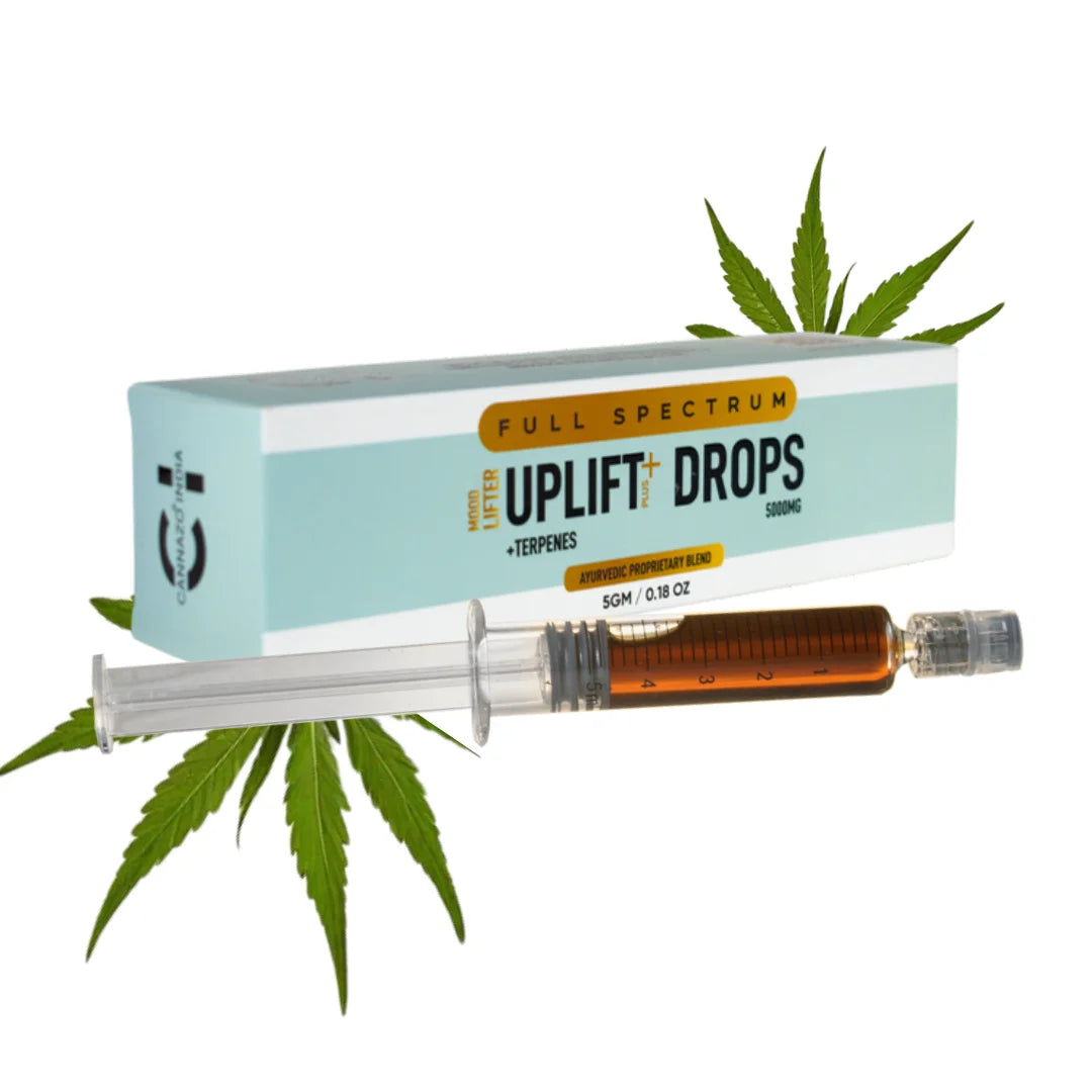 Cannazo India Uplift Plus Drops Extract Pen (Full Spectrum THC) - 5000mg(4ml)