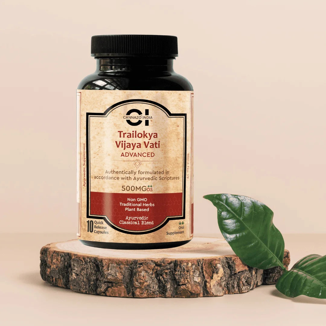 Cannazo India Trailokya Vijaya Vati Advanced (Ayurvedic Classic Blend)