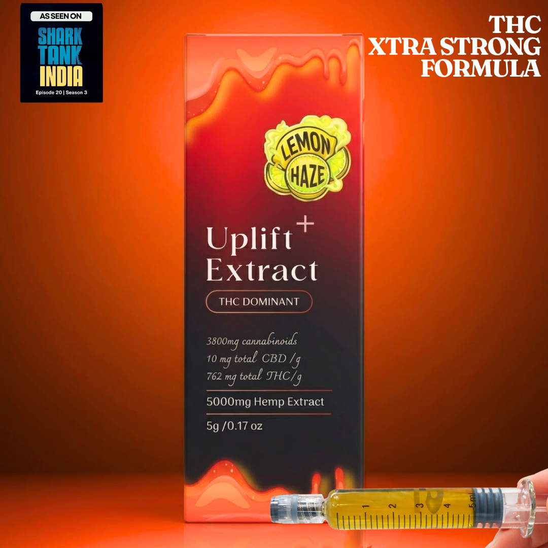 Cannazo India Uplift Plus Drops Extract Pen (Full Spectrum THC) - 5000mg(4ml)