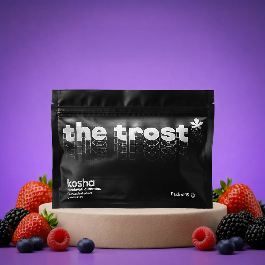 The Trost Kosha (Berry Blast Flavor) - Cannabis Gummies (Mriduvati) - 13% Cannabis Extract